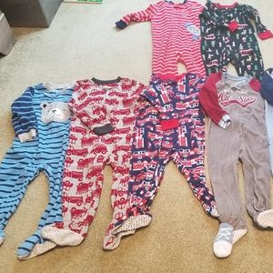 24 month and 2T fleece sleepers